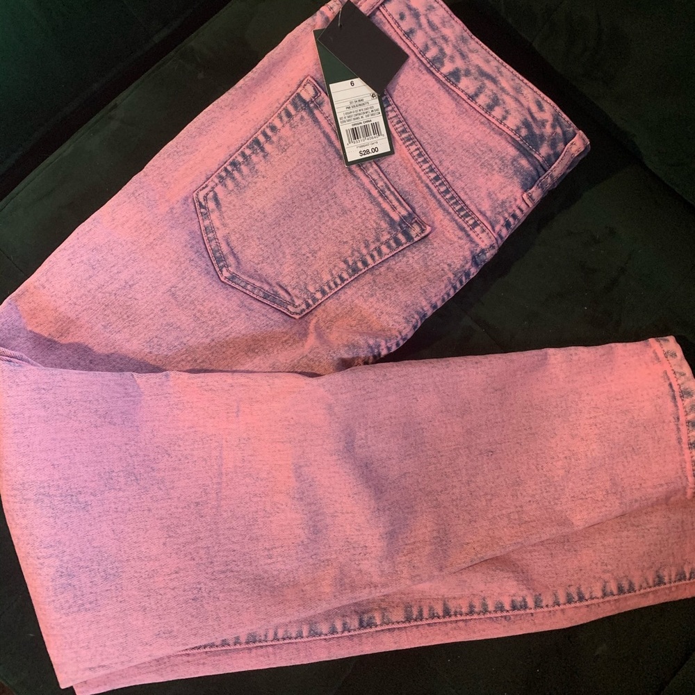 High waisted jeans